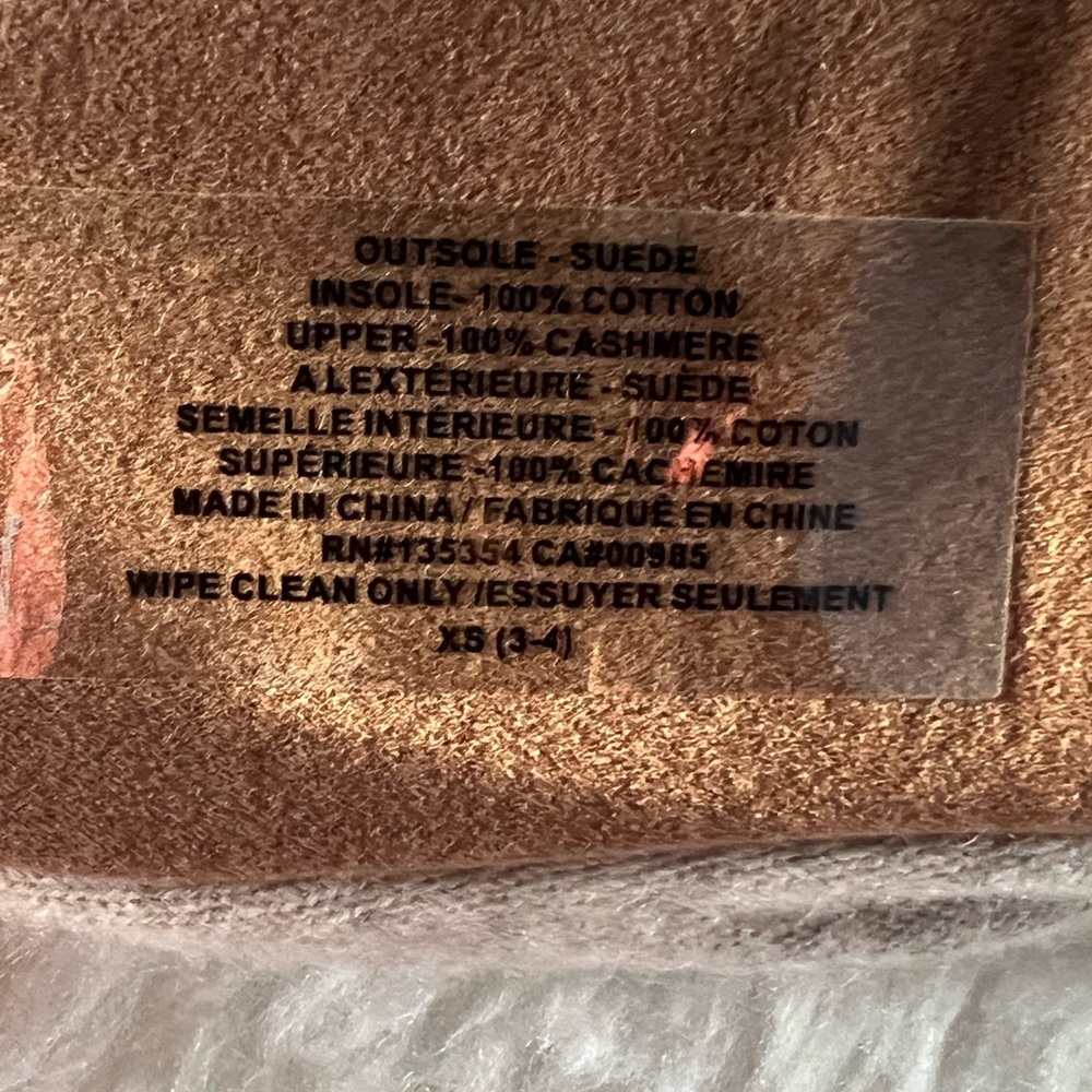 SKIN 100% Cashmere Slippers in Mocha Heather - Picture 5 of 8